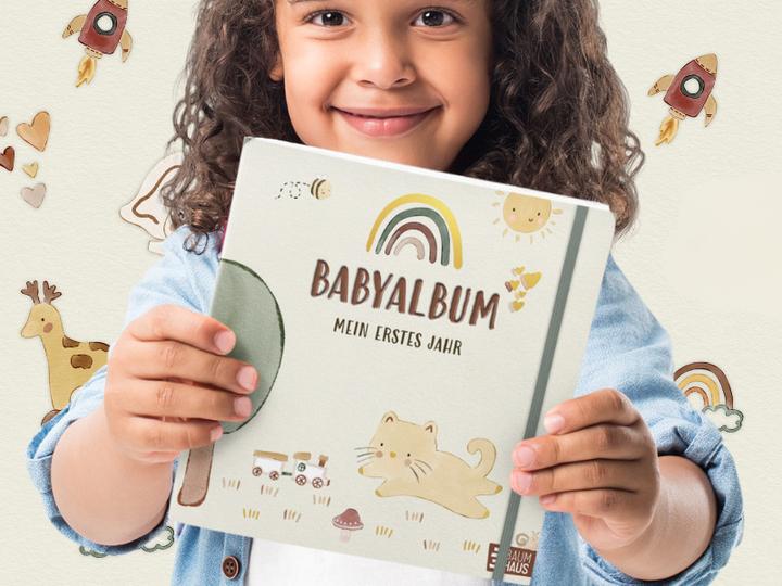 Image du produit Babyalbum - Mein erstes Jahr (21 x 24 cm)