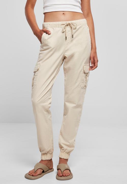 Actual product image Urban Classics Ladies High Waist Cargo Jogging Pants (XL)