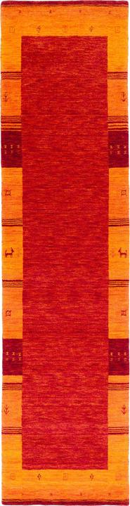 Produktbild Pergamon Natur Wolle Teppich Gabbeh Esta Läufer (90 x 160 cm)