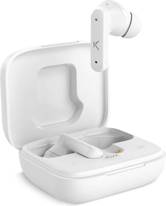 Produktbild KSIX Wireless Earphones Vision Anc Enc White (6 h, Kabellos)