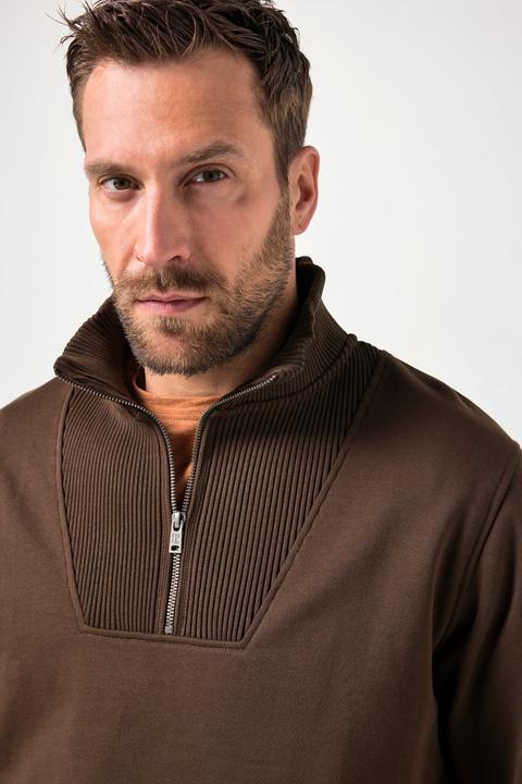 Produktbild JP1880 Troyer, Sweat, Zippkragen, Kängurutasche (L)