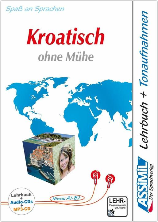 Produktbild Kroatisch ohne Mühe. Lehrbuch + 3 Audio-CDs + 1 mp3-CD (Deutsch, Anthony ASSiMiL GmbH, ASSiMiL GmbH, 2014)