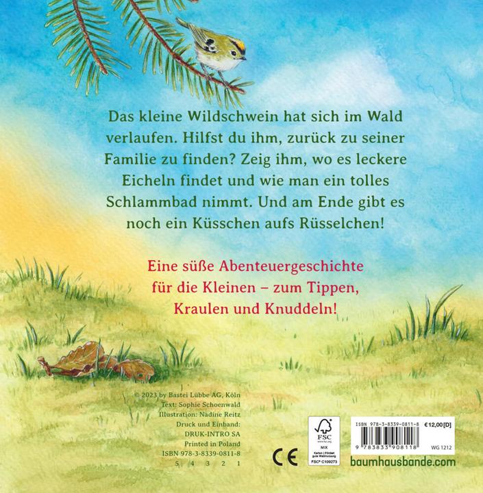 Produktbild Ein Rüsselküsschen für dich (Deutsch, Sophie Schoenwald, Nadine Reitz, 2023)
