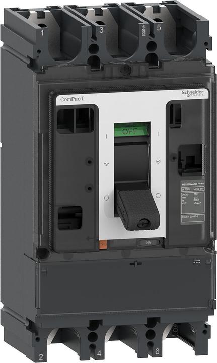 Actual product image Schneider Electric C403400DS Switch disconnector ComPacT NSX400NA DC 400 A