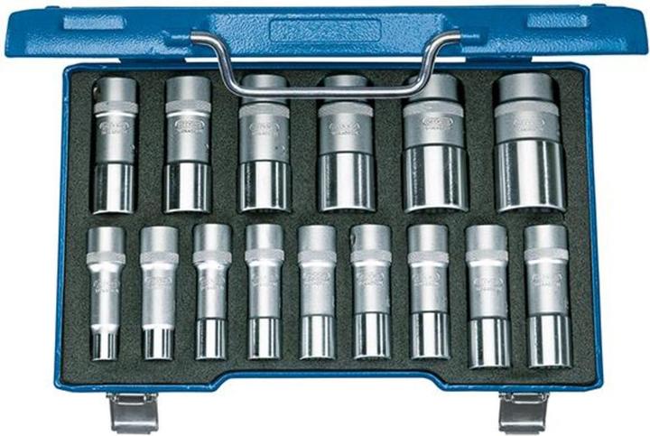 Image du produit Gedore Jeu de clés à douille métrique (10 mm, 12 mm, 13 mm, 14 mm, 15 mm, 16 mm, 17 mm, 18 mm, 19 mm, 21 mm, 22 mm, 24 mm, 27 mm, 30 mm, 32 mm)