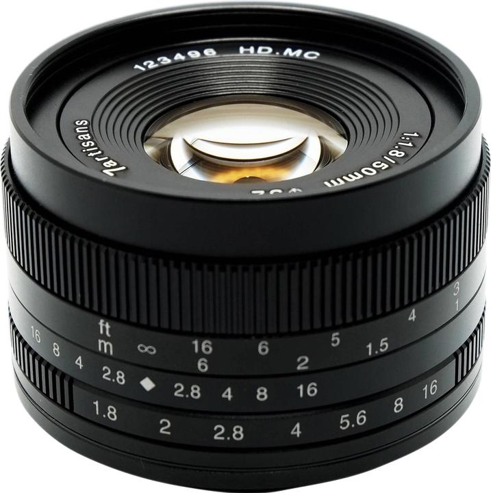 Image du produit 7artisans 50mm F1.8 (Fujifilm X, APS-C / DX)