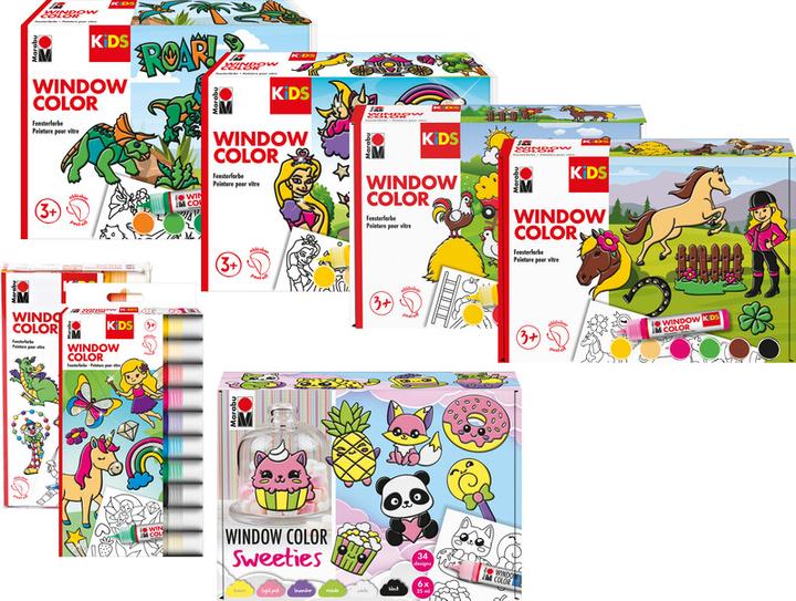 Actual product image Marabu Window Color Bauernhof 6x25ml (150 ml)