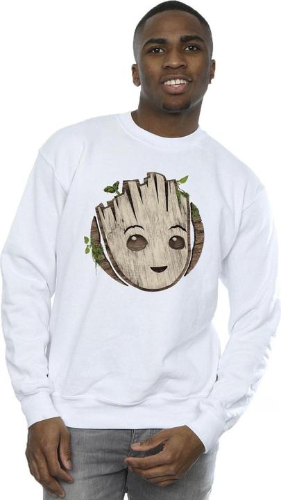 Immagine prodotto I Am Groot Wooden Head Felpa Uomo (3XL)