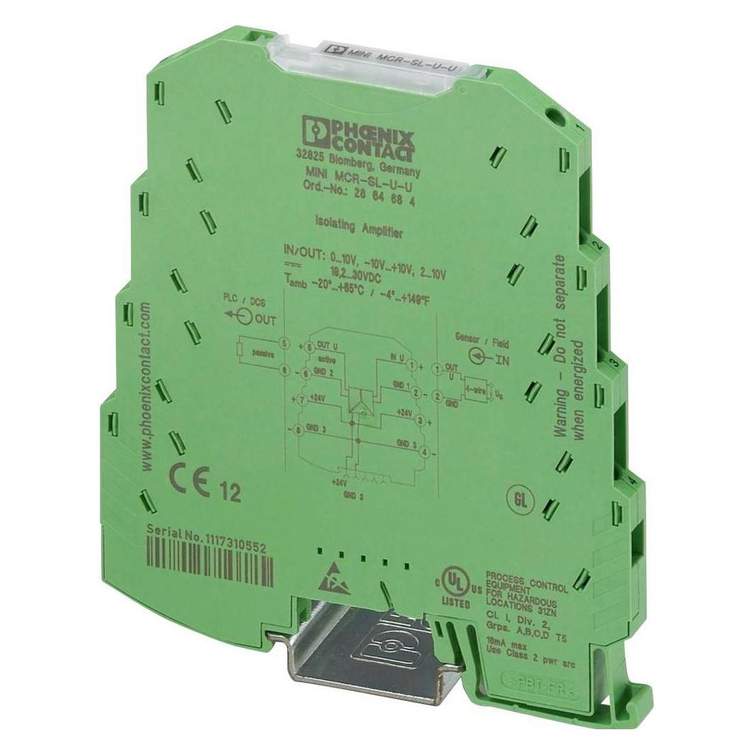 Phoenix Contact Trennverstärker 3-Wege MCR, Elektronikkabel + Stecker