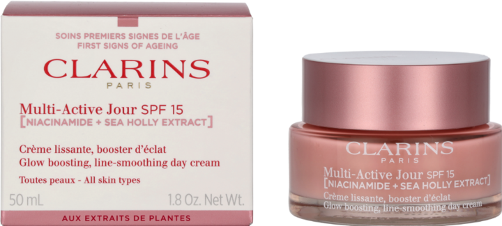 Immagine prodotto Clarins Crema da giorno con fattore di protezione solare 15 (Crema solare, SPF 15, 50 ml, 219 g)