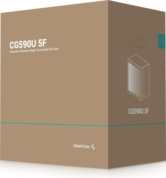 Actual product image Deepcool "Mini CG590U 5F" (ATX, ITX, mATX)