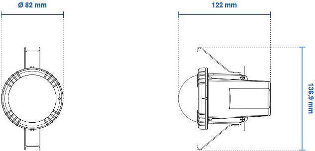 Image du produit Vivotek S-SERIE FE9192-H 12MP, H.265, WDR Pro, Smart VCA, montage à l'envers (2944 x 2944 pixels)