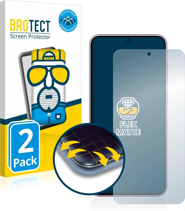 Produktbild BROTECT Full-Cover Displayschutz Matt (2 Stück, Samsung Galaxy S23+)