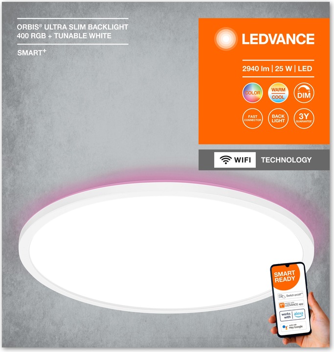 Image du produit Ledvance Smart+ Orbis Ceiling (2000 lm)