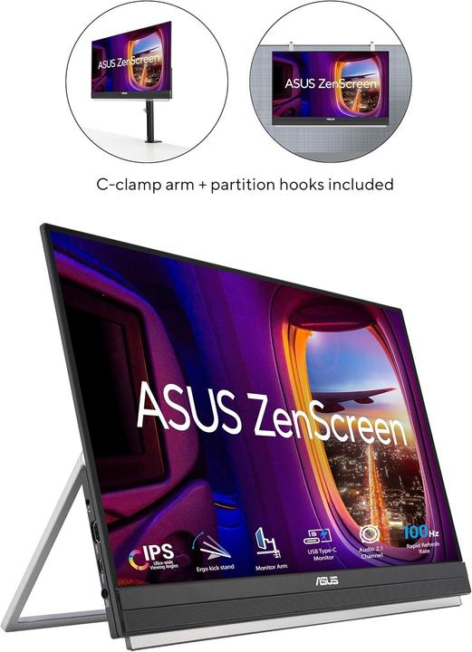 Produktbild ASUS ZenScreen MB229CF (1920 x 1080 Pixel, 21.50")