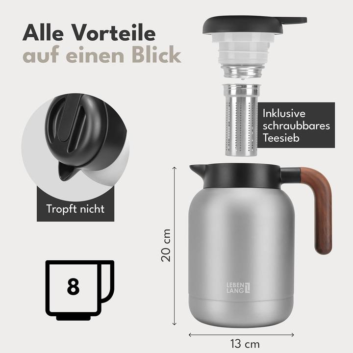 Immagine prodotto Lebenlang Thermoskanne (1.50 l)