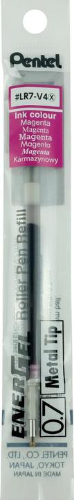 Actual product image Pentel Cartridges EnerGel 0.7mm LR7-V4X magenta (Rose, 0.70 mm, 1 pcs.)