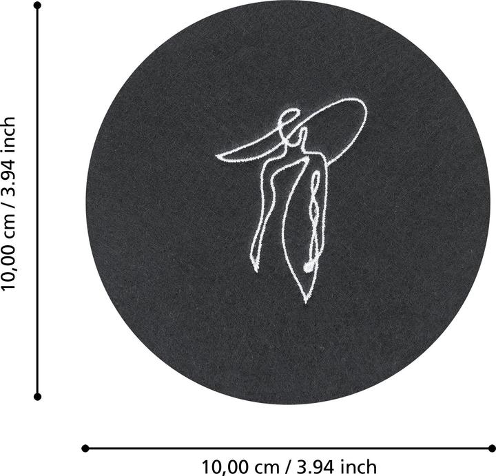 Immagine prodotto EGLO Andasibe (Sottobicchiere in vetro)
