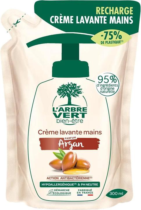 Immagine prodotto L'arbre vert Ricarica di sapone liquido Argan French liq (Sapone liquido, 300 ml)