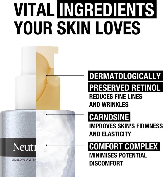 Actual product image Neutrogena Retinol Boost (50 ml)