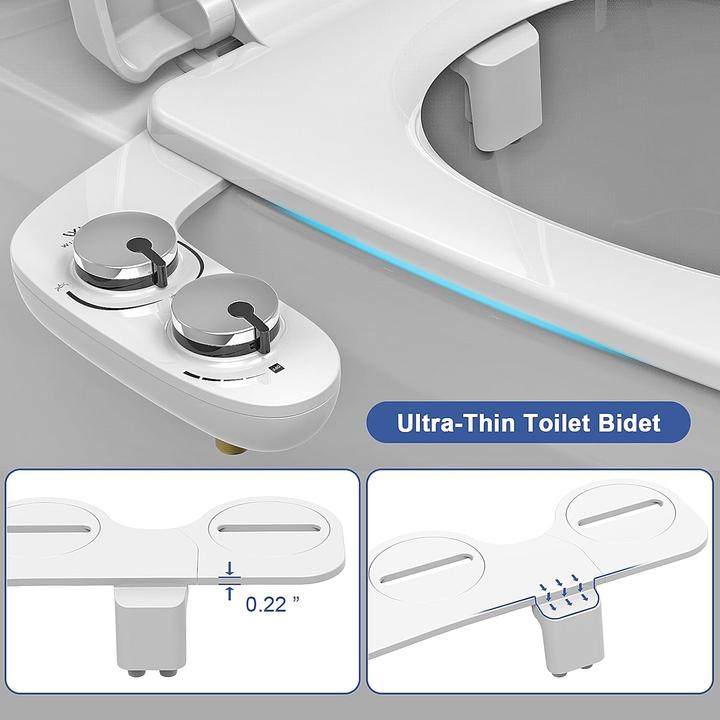 Image du produit Withlent Bidet-Aufsatz mit Selbstreinigender Doppeldüse