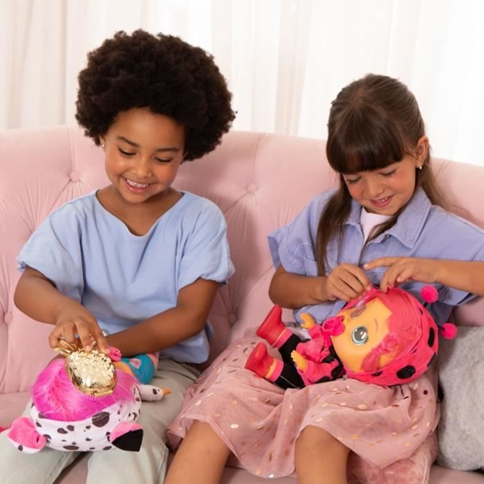Image du produit Magni BABIES Dressy Lady, la coccinelle poupée interactive Play & Function, les vraies larmes