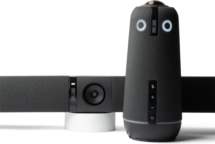 OWL Meeting 4+ und Bar Bundle – Intelligentes 360-Grad-4K-Videokonferenz-Bundle mit mehreren Kam