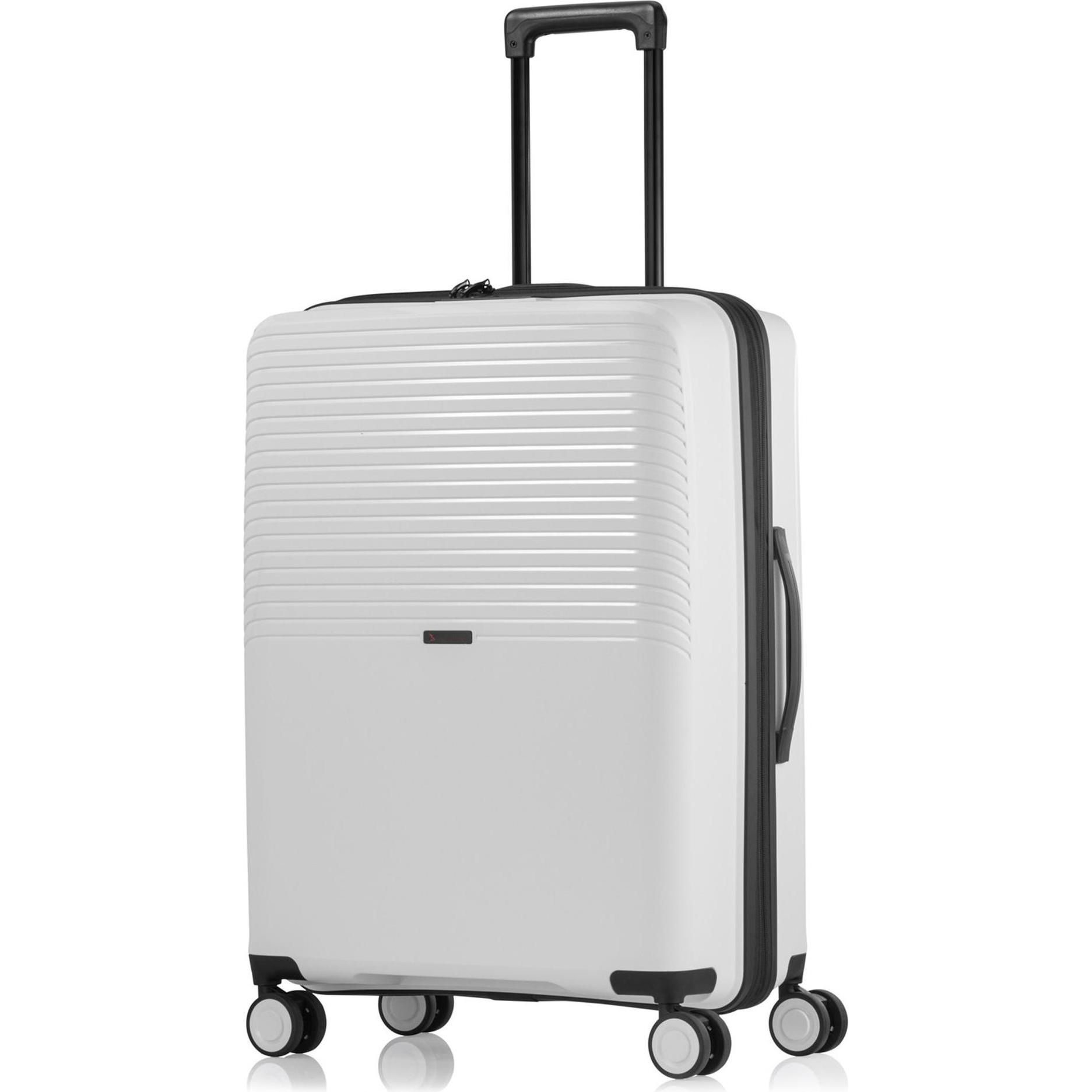 Pack Easy, Koffer, Jet, Trolley-Koffer, M, weiss, Weiss, (95 l, M (50 - 90l))