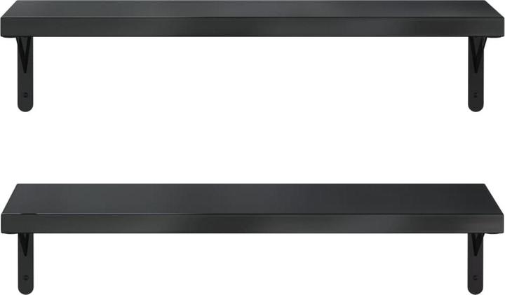 Produktbild vidaXL Wandregale 2 Stk. 75 x 23,5 cm Edel