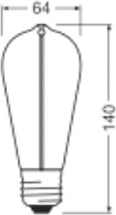 Image du produit Ledvance Lampe LED (E27, 120 lm, 1x)