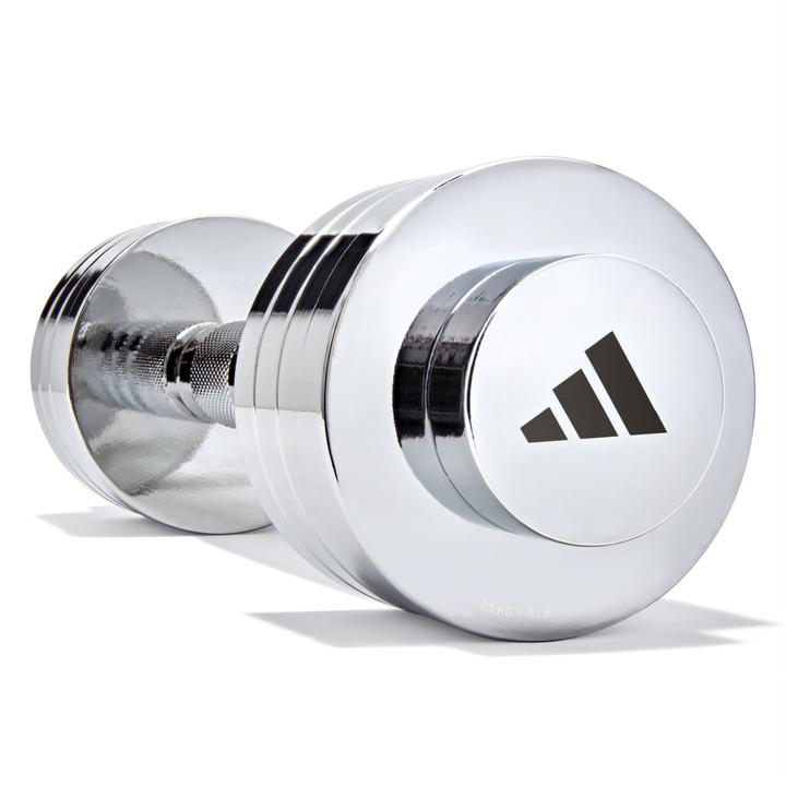 Actual product image adidas Adjustable Chrome Dumbell (1 x 1 kg - 5 kg)
