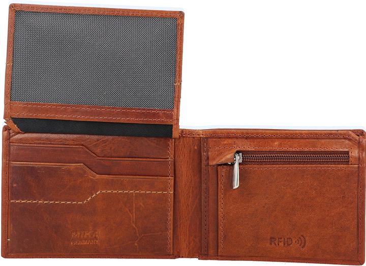 Actual product image Mika Wallet RFID leather 10.5 cm