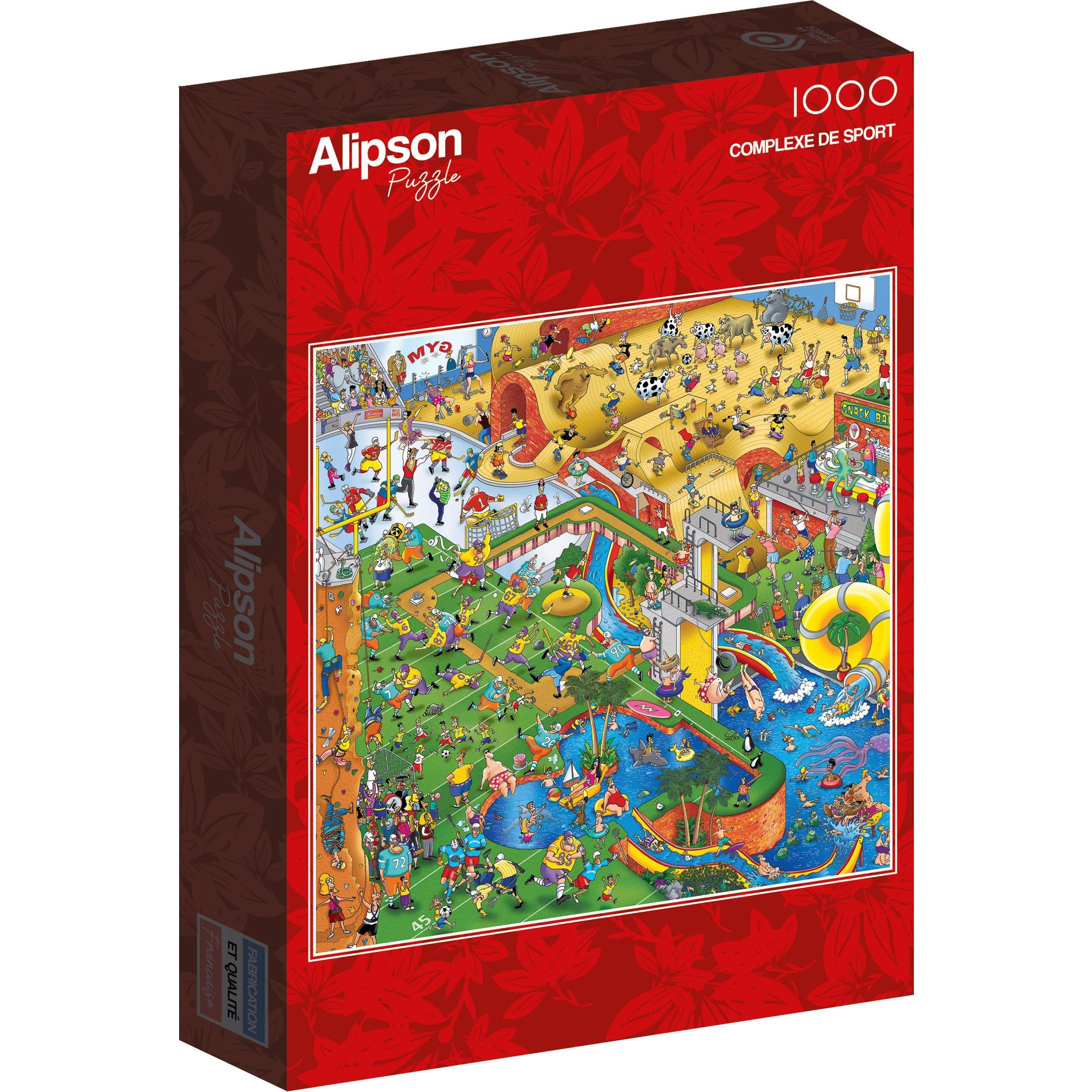 Alipson Puzzle Puzzle 1000 pieces Steve Skelton - Complexe de Sport (1000 Teile)