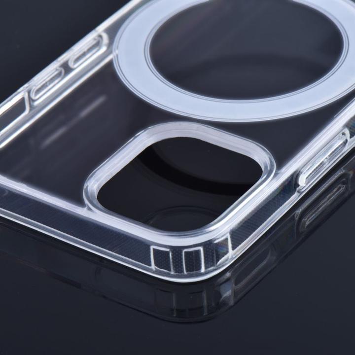 Productafbeelding OEM CLEAR MAG COVER (MID) hoes compatibel met MagSafe voor IPHONE 16 Pro Max transparant (Apple iPhone 16 Pro Max)