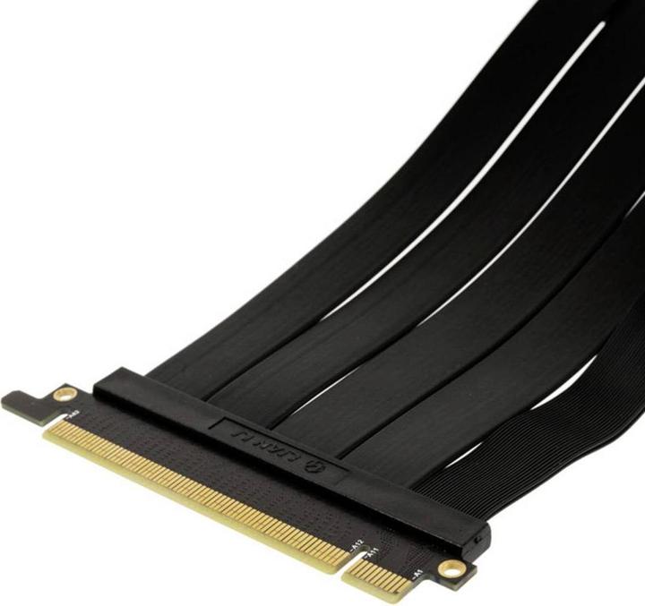 Actual product image Lian-Li O11DXL-1X-4 riser card + PCI slot bracket - PCIe 4.0
