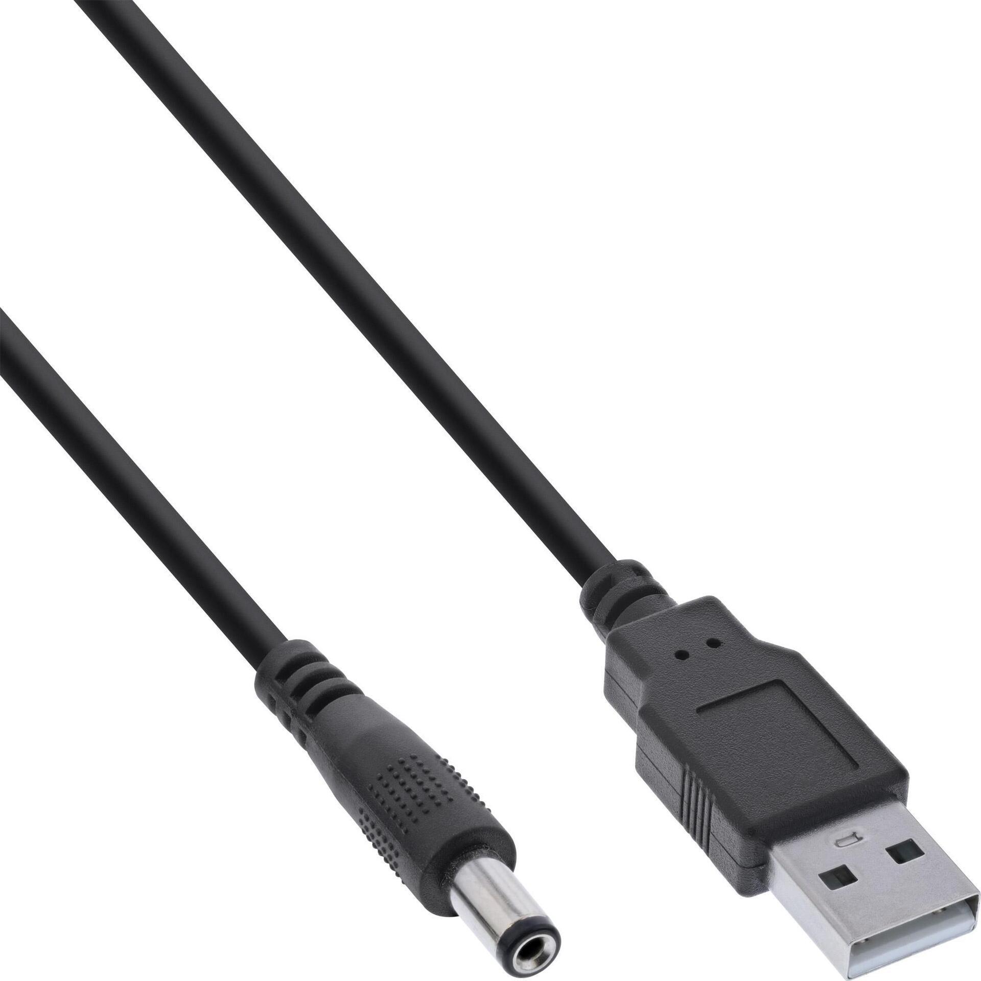 InLine USB DC Stromadapterkabel (1 m), Stromkabel