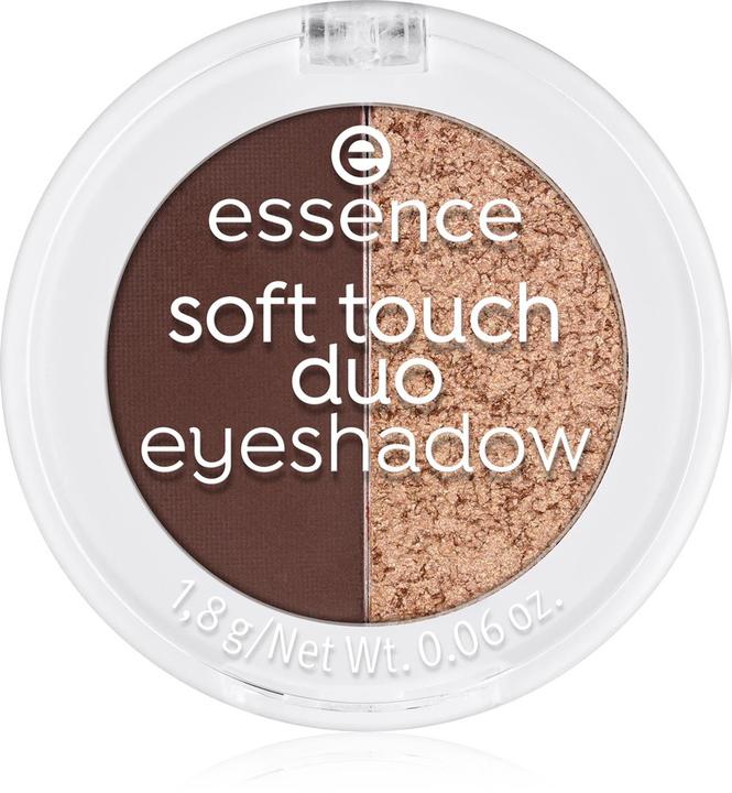 Actual product image essence soft touch duo eyeshadow (#F9CC9E, Mocha Muse)