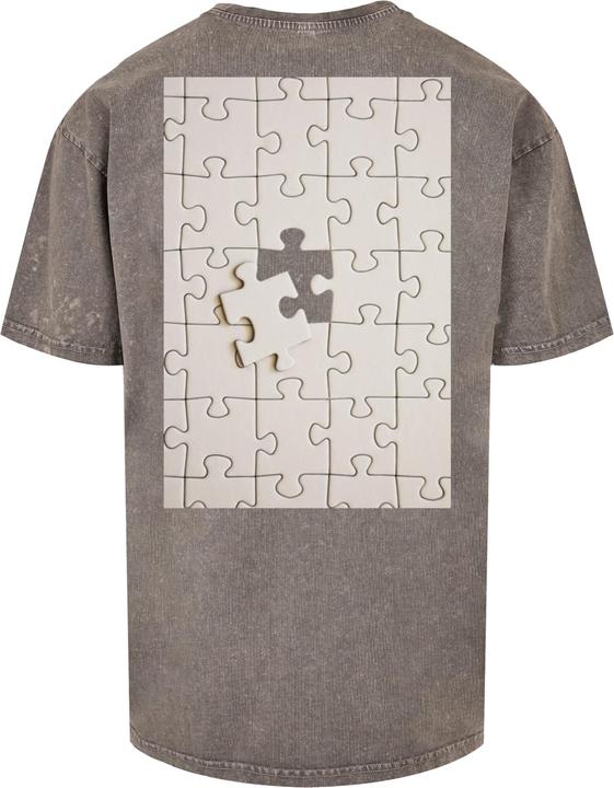 Produktbild Merchcode Missing Piece Acid Washed Heavy Oversize Tee - 136217 (L)