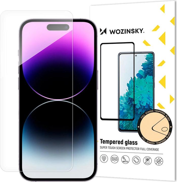 Wozinsky 9H Flexible Nano Glass Hybrid Glass for iPhone 16 Plus Flexible (1 Stück, Apple iPhone 16 Plus)