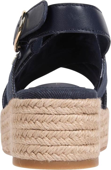 Actual product image Tommy Hilfiger Denim Platform Wedge Espadrilles (39)