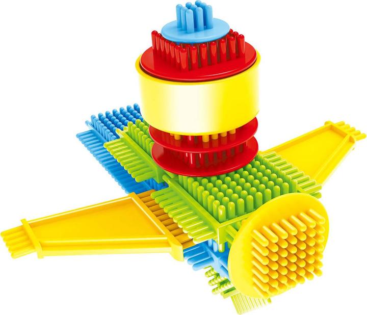 Actual product image Eddy Toys Hedgehog blocks 58pcs
