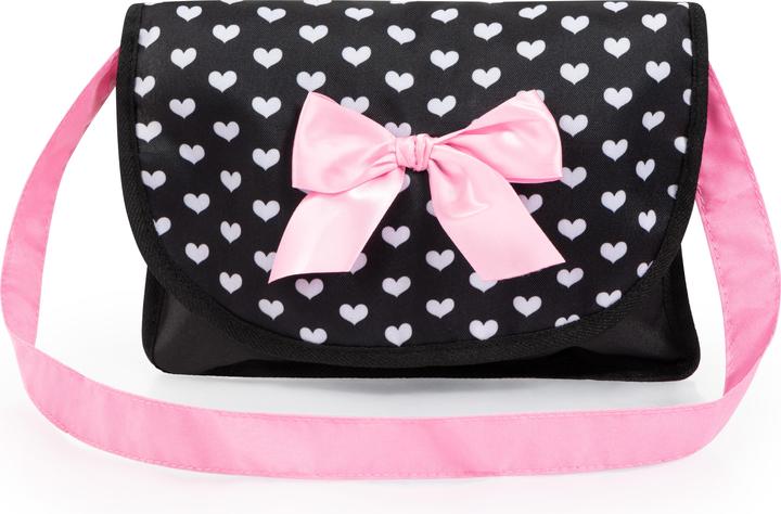 Produktbild Bayer Reise-Set 9in1 mit Puppenbett und Hochstuhl schwarz/pink