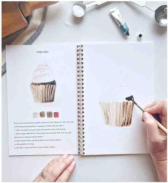 Produktbild Emily Lex Studio Ausmalbuch Baking