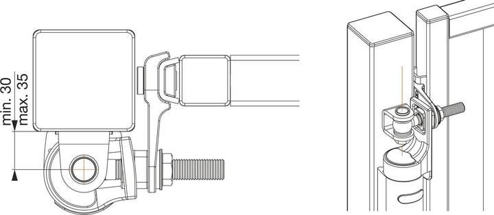 Produktbild Locinox Türschliesser Rhino, für Türen bis zu 150 kg, Aluminium silberfärbig (Outdoor)