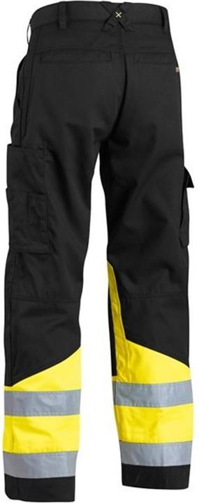 Produktbild Blakläder unisex Warnschutzhose 1564 marine, orange Grösse 54 (54)