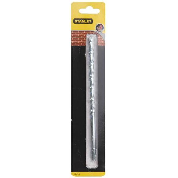Stanley, Bohrereinsatz, Broca para piedra con punta de TCT 12x600mm - Unid: 1 (12 Millimeter)