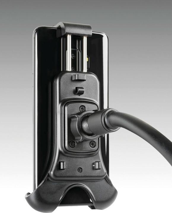 Produktbild Lampa Handyhalterung mit flexibelem Arm und Doppel-Usb-Steckdose, 12/24V