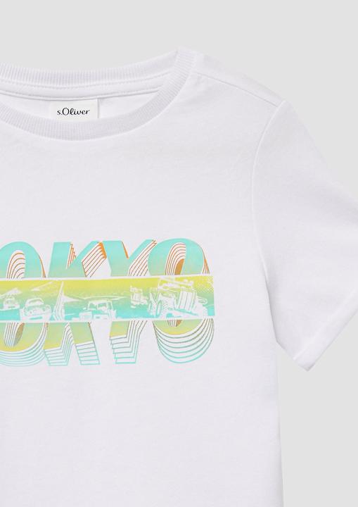 Actual product image S.Oliver T-Shirt Jersey-T-Shirt mit Frontprint (128, 134)