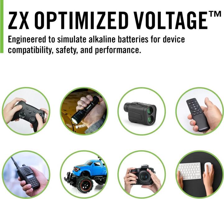Image du produit Coast Batterie rechargeable 9V USB-C 560mAh (2 pièces) (2 pcs, 9V Block, 560 mAh)