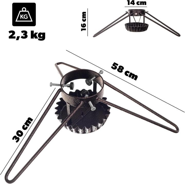 Produktbild Kadax Weihnachtsbaumständer mit Wasserbehälter